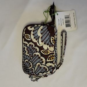 Vera bradley slate blooms wristlet